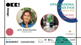 Lepsza łazienka, lepsze życie. Kolejne webinarium OKK! design